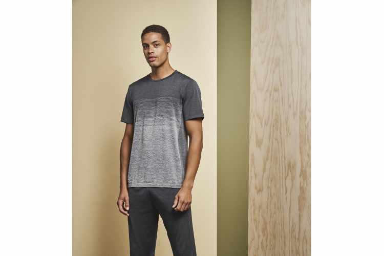 Geyser man / unisex  seamless striped s/s T-shirt - 21024